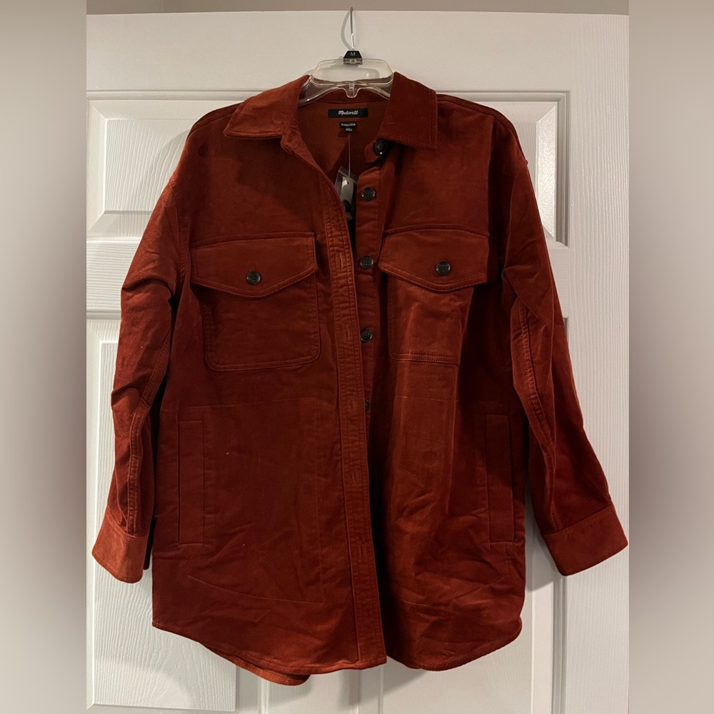 NWT Madewell oversized shacket size XS